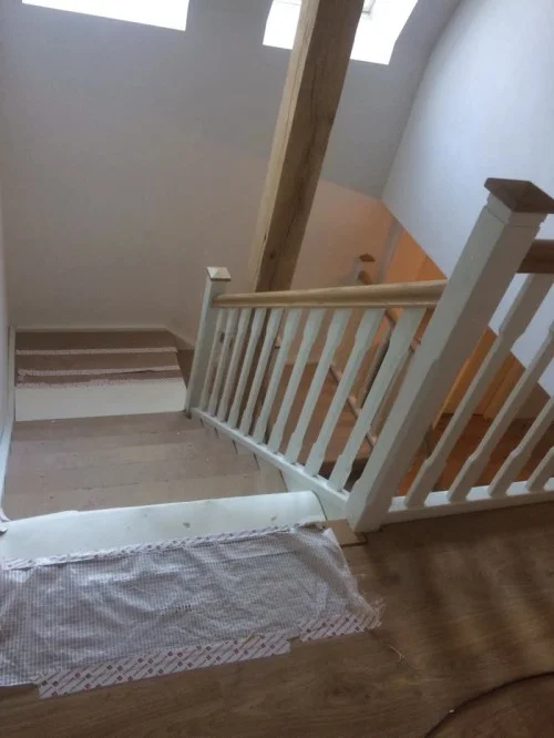 Eikenhouten trappen op maat gemaakt