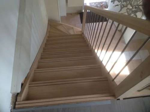 Eikenhouten trappen op maat gemaakt
